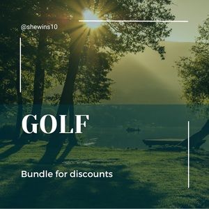 Golf items.